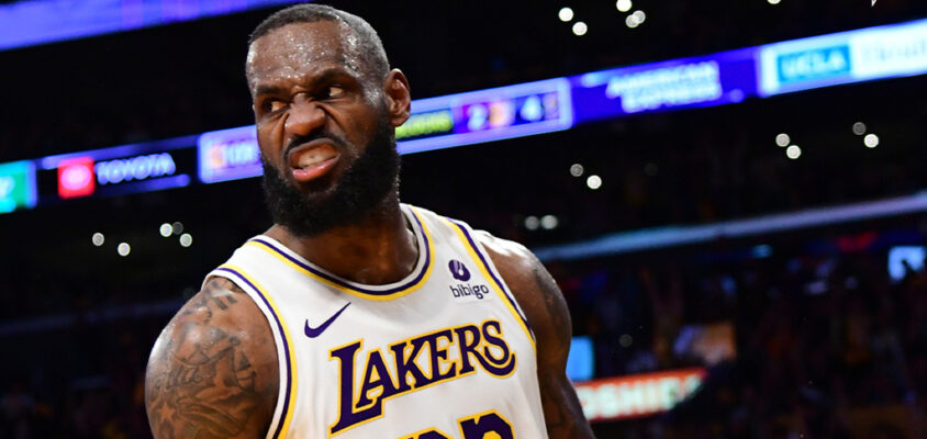 LeBron James - Denver Nuggets @ Los Angeles Lakers