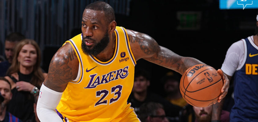 LeBron James - Los Angeles Lakers @ Denver Nuggets