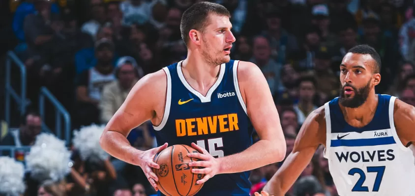 Nikola Jokic, Rudy Gobert - Minnesota Timberwolves @ Denver Nuggets