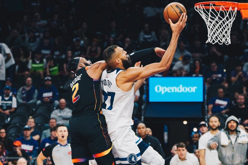 Rudy Gobert - Minnesota Timberwolves @ Phoenix Suns