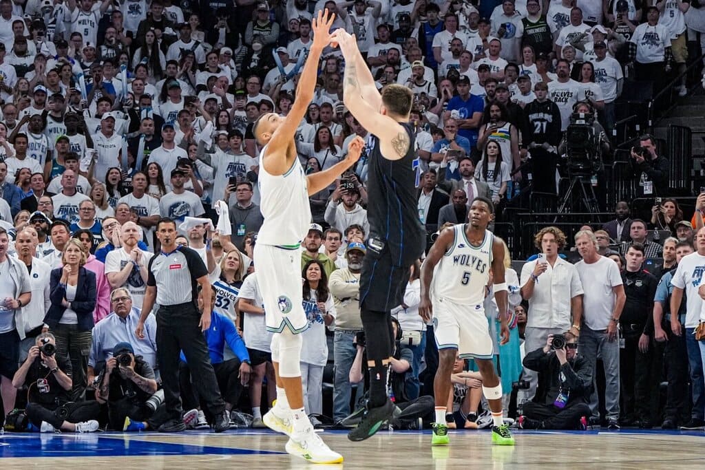 Luka Doncic, Rudy Gobert - Dallas Mavericks @ Minnesota Timberwolves