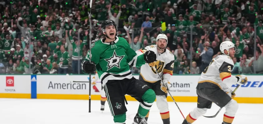 Stars vencem Golden Knights no jogo decisivo e se classificam