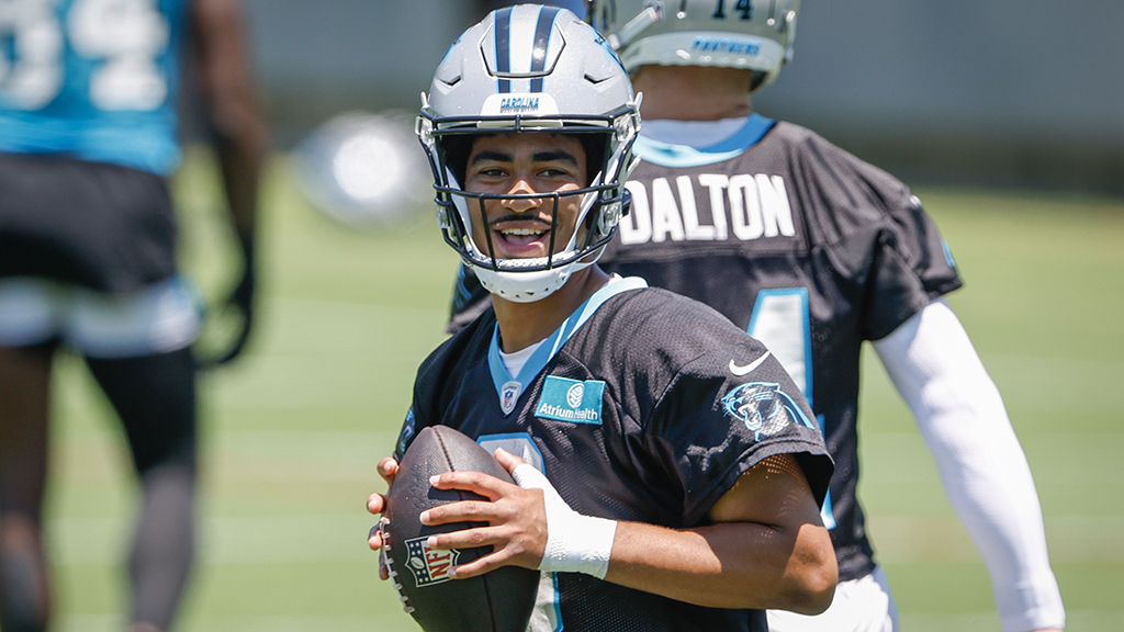 Carolina Panthers QB Bryce Young