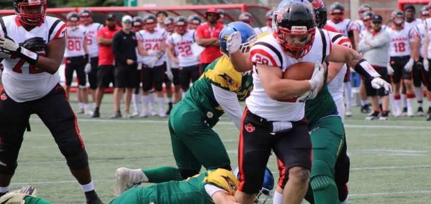 Brasil Onças e Canadá B - Mundial da IFAF - CBFA