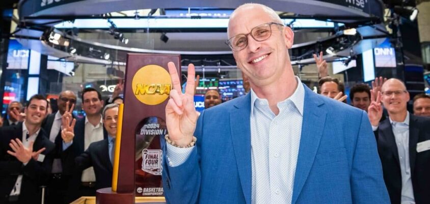 Dan Hurley - UConn Huskies - falou po