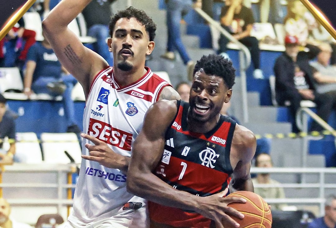 Flamengo se recupera, bate Sesi Franca e empata em 1 a 1 as finais do NBB