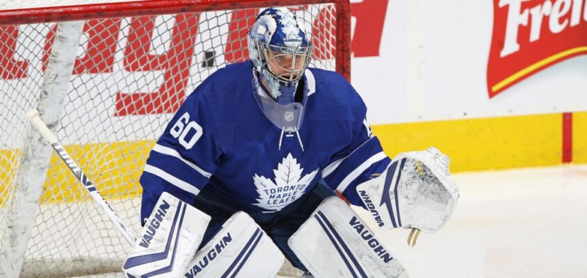 Joseph Woll está próximo da extensão de contrato com os Maple Leafs