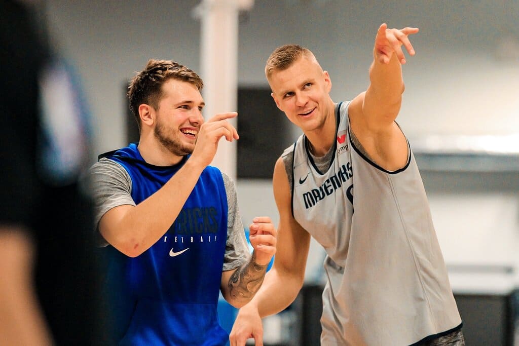 Kristaps Porzingis, Luka Doncic - Dallas Mavericks