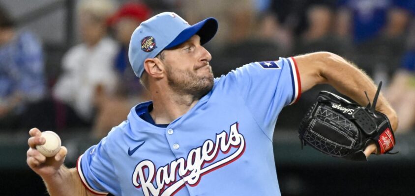 Dominante, Scherzer estreia em 2024 e Rangers vencem Royals