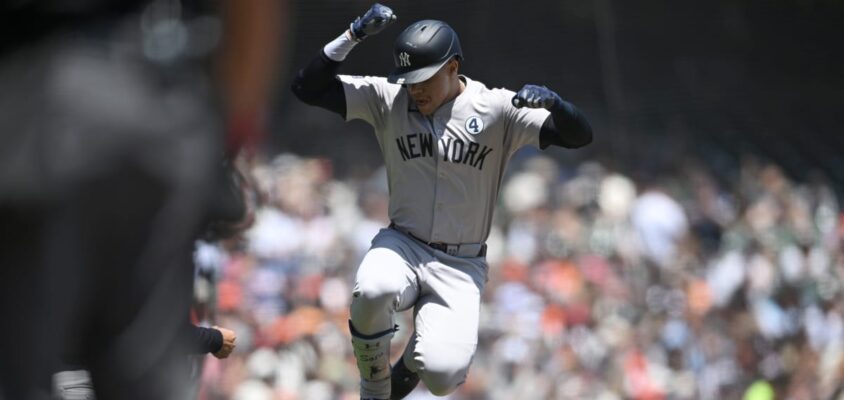 Com ótima nona entrada, Yankees vencem Giants na Califórnia