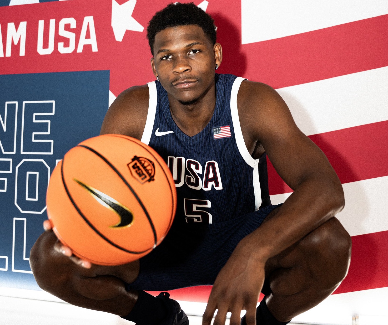 Anthony Edwards - USA Basketball team Olimpics