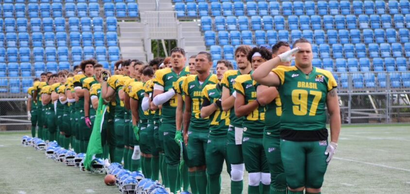 Brasil Onças - seleção brasileira sub-20 de futebol americano CBFA