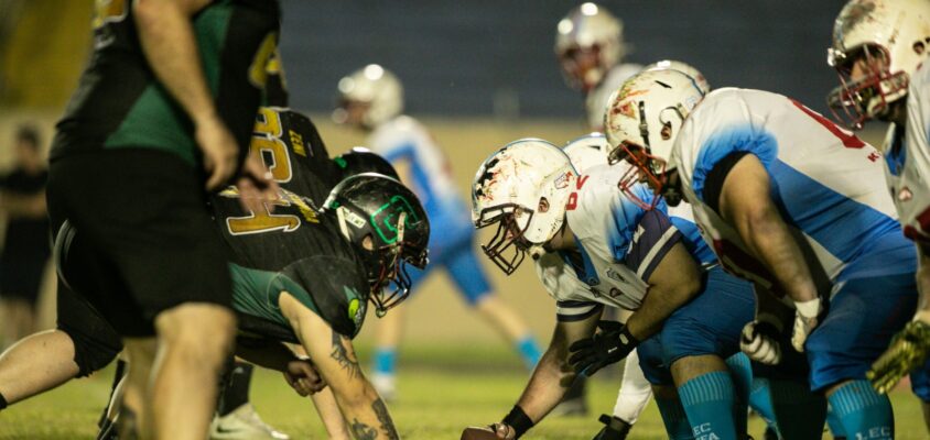 Coritiba Crocodiles vence o Londrina Bristlebacks e levanta seu 11º Paraná Bowl - foto Ricardo Chicarelli