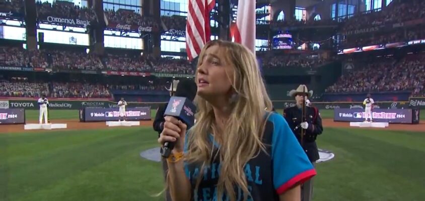 Ingrid Andress - Home Run Derby national anthem