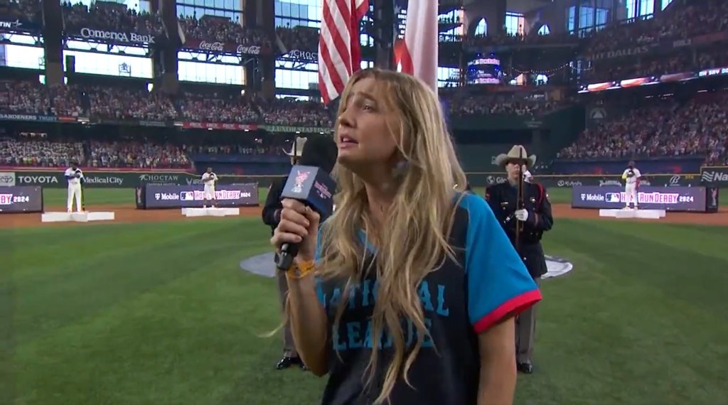 Ingrid Andress - Home Run Derby national anthem