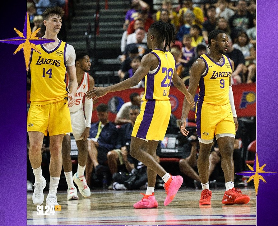 Lakers vencem Hawks em atuação sólida de Bronny James