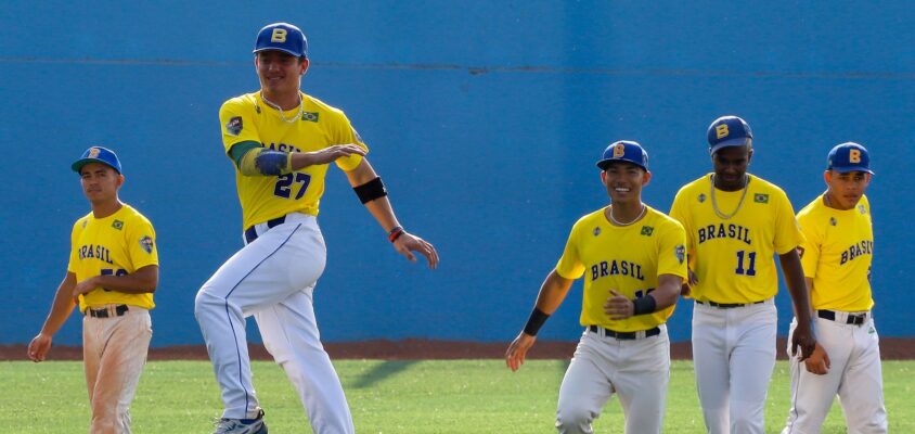 Seleção brasileira de beisebol - Estádio Mie Nishi - CBBS