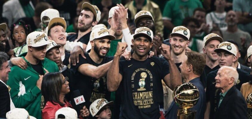 Boston Cetlics - campeão da NBA em 2024