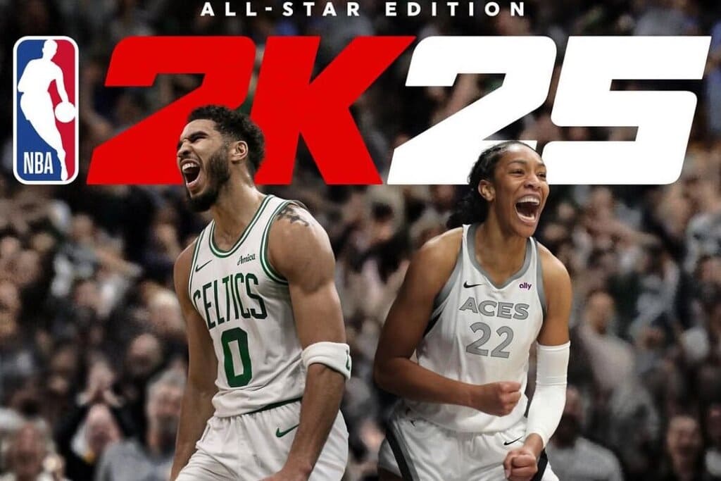 Jayson Tatum, A'ja Wilson - NBA 2K25