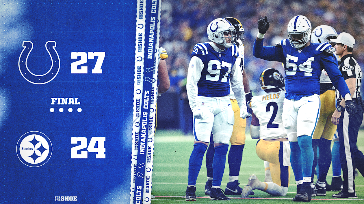 Indianapolis Colts vence Pittsburgh Steelers NFL 2024 semana 4