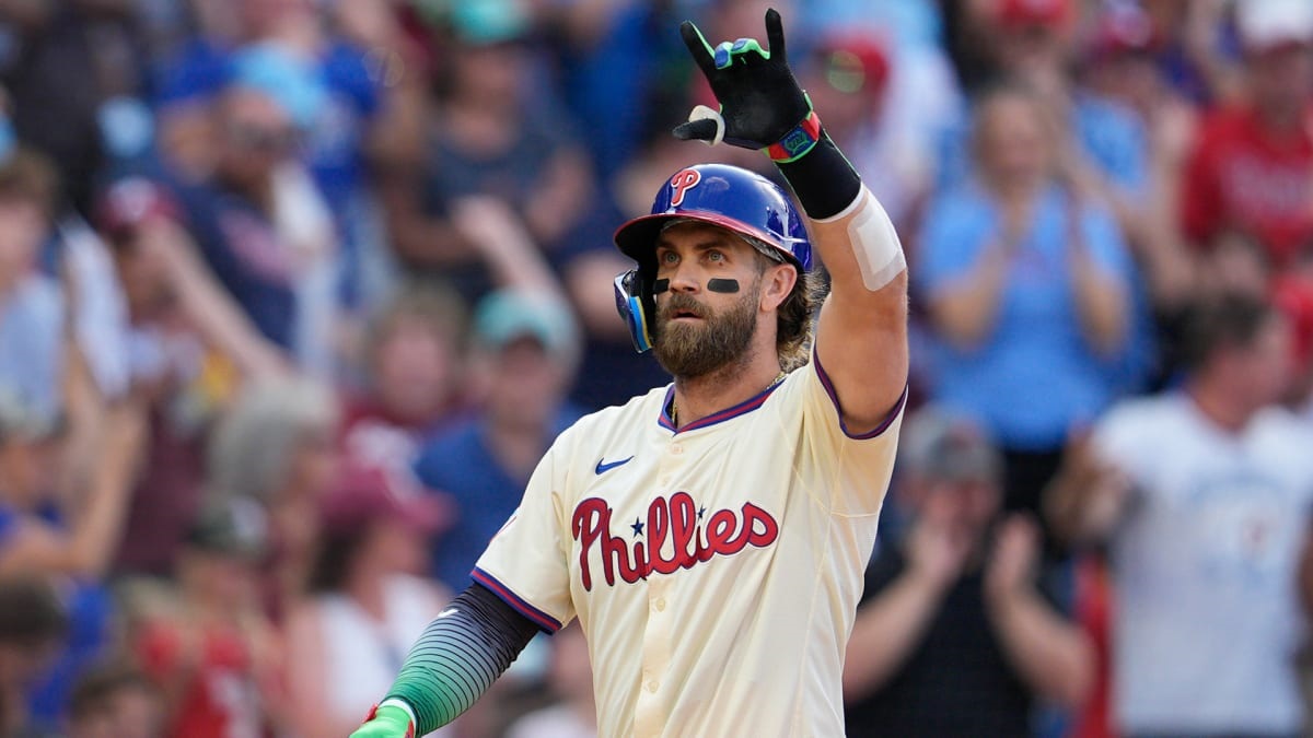 Bryce Harper quebra jejum de home runs e Phillies vencem Mets