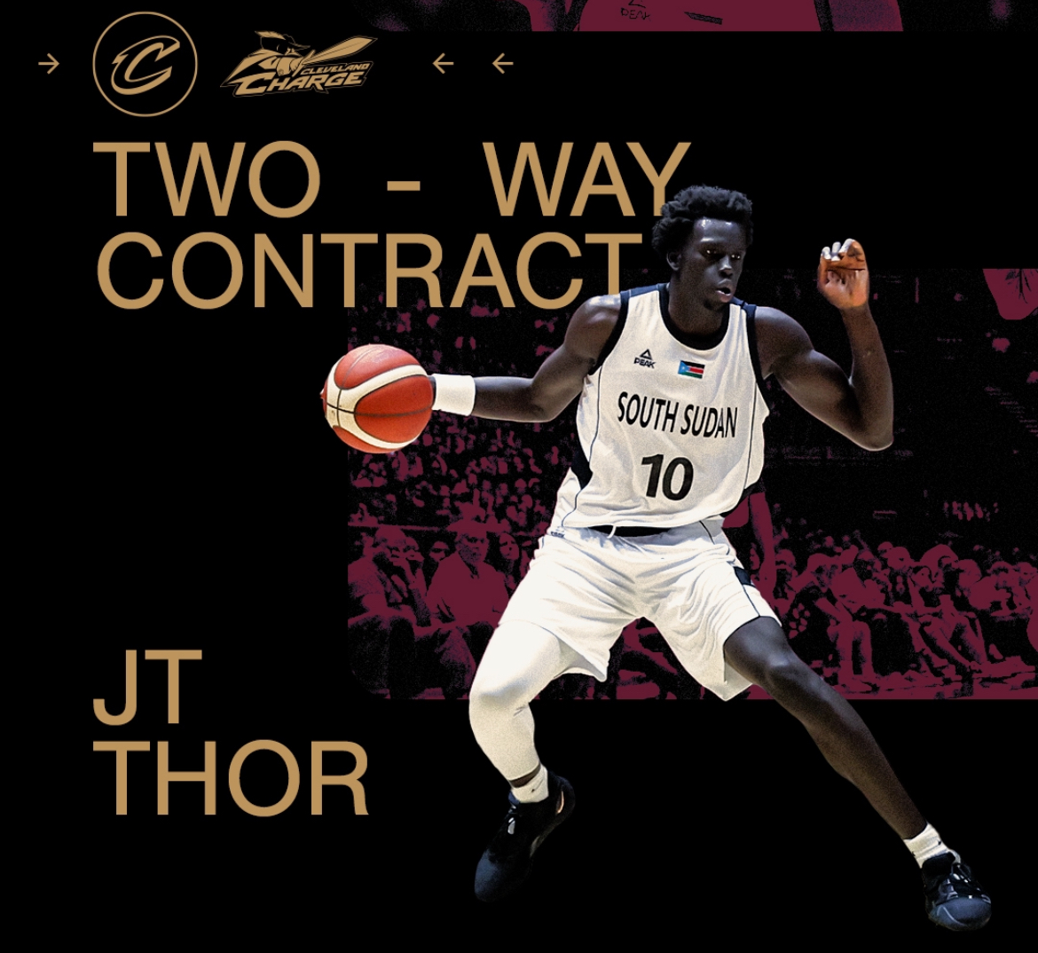 Cleveland Cavaliers assina com JT Thor