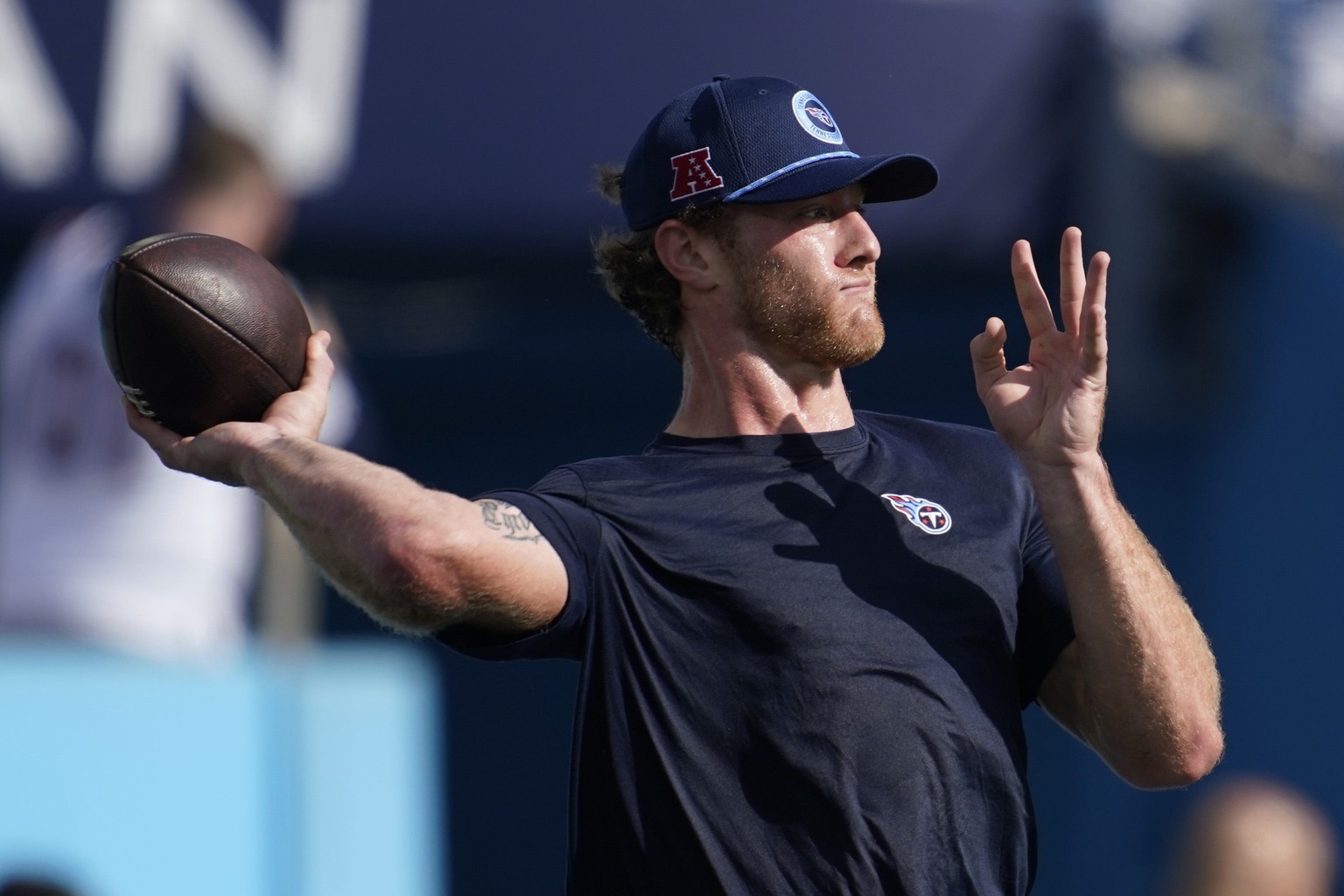 Will Levis em ação pelo Tennessee Titans