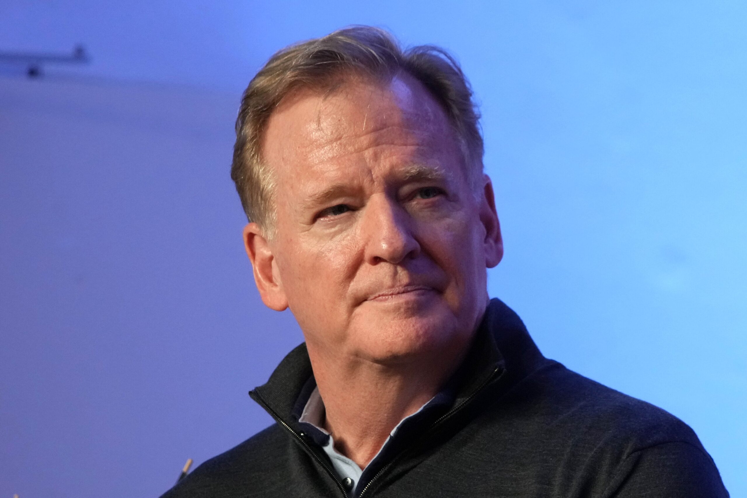 Nov 9, 2024; Munich, Germany; NFL commissioner Roger Goodell during NFL Live Munich at Augustiner-Keller. NFL Brasil